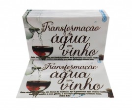 Envelope Para Campanha Transformao Da Agua Em Vinho P/100 Unidades